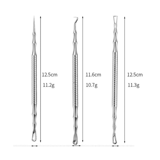 Acne Blackhead Removal Needles Pimples Blackhead Clip Tweezers Beauty Artifact Blemish Extractor Remover Needle Tool